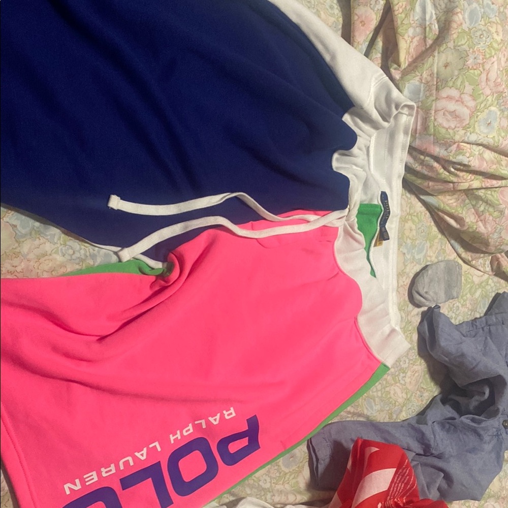 Ralph Lauren Vibrant Colorblock Shorts